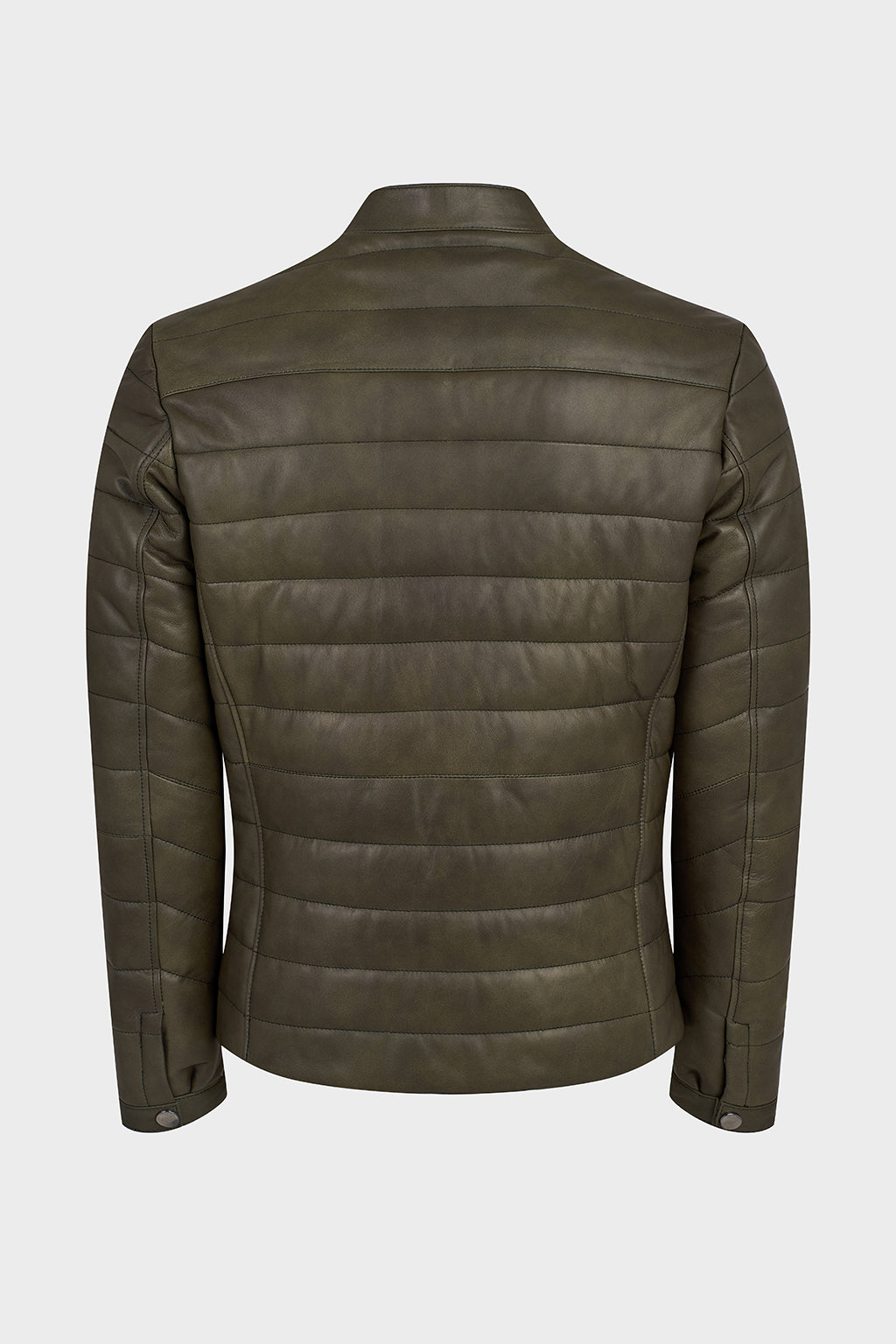 Erkek Deri Şişme Mont