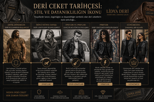 Deri Ceket Tarihçesi